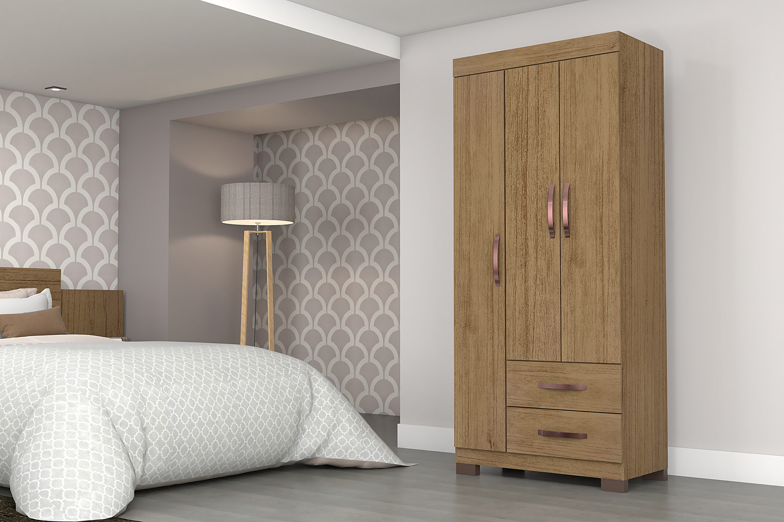 Roupeiro Light Plus 3P – Móveis Josan